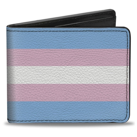 Billetera plegable Pride con cierre de hebilla estándar para hombre