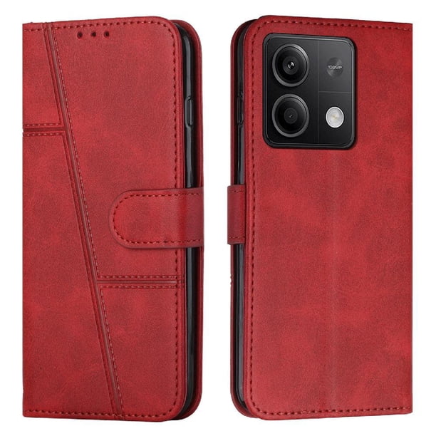 Funda Flip Para Xiaomi Redmi Note 13 – Carcasa Delgada Y Resistente A Impactos Con Soporte Para Uso Diario Y Profesional