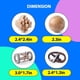 thumbnail image 3 of Set 4 Puzzles 3D Madera Metal ActPo Juego Ingenio, 3 of 3