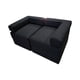thumbnail image 3 of Sofa Cama Arkos Dos Cuerpos En Lino Negro, 3 of 3