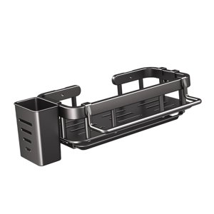 Bothyi - Estante De Almacenamiento Con Escurridor De Grifo, Soporte Para Esponja Para Mostrador De Cocina Y Restaurante