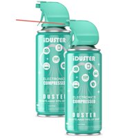 Duster De Aire Comprimido Iduster Para Ordenador, 100 Ml, 2 Unidades