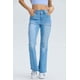 thumbnail image 2 of Jeans Mujer Flare Bolsillo Azul Claro, 2 of 4