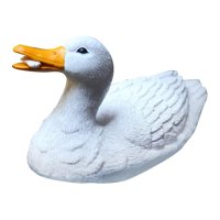Magideal - Simulación Adornos Flotantes De Pato Estatua De Jardín Accesorios De Fotos Decoración Realista Artesanía Figuras De Animales Para Césped Maceta Mesa