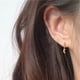 thumbnail image 2 of Aretes HESHPAWS S925 Sterling Silver Cross Diamantados Plata, 2 of 3
