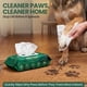 thumbnail image 4 of Toallitas para mascotas Bark & Clean de bambú, 110 compostables para perros, 4 of 9