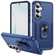 thumbnail image 1 of Para Samsung Galaxy S25 5G Funda con Soporte de Anillo Metálico de Rotación de 360° [Soporte Magnético para Auto] a Prueba de Golpes Resistente Protección de Cuerpo Completo de Alta Resistencia, 1 of 9