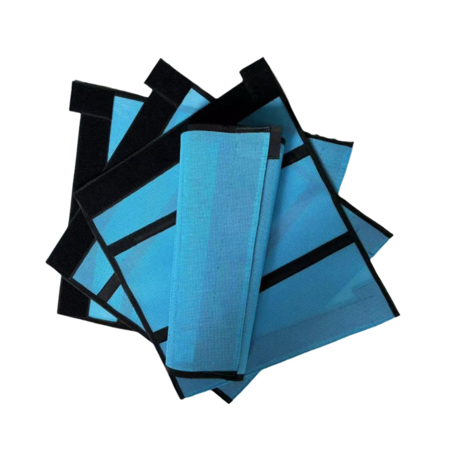 Ioensy - 4 Protectores De Malla Para Patas De Caballo, Resistentes Y Antideslizantes.