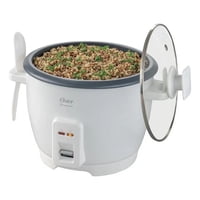 Arrocera Oster 7 Tazas Diamond Force Ckstrcb7Dfwht Blanco 50 Hz 500W 1.26 Lts