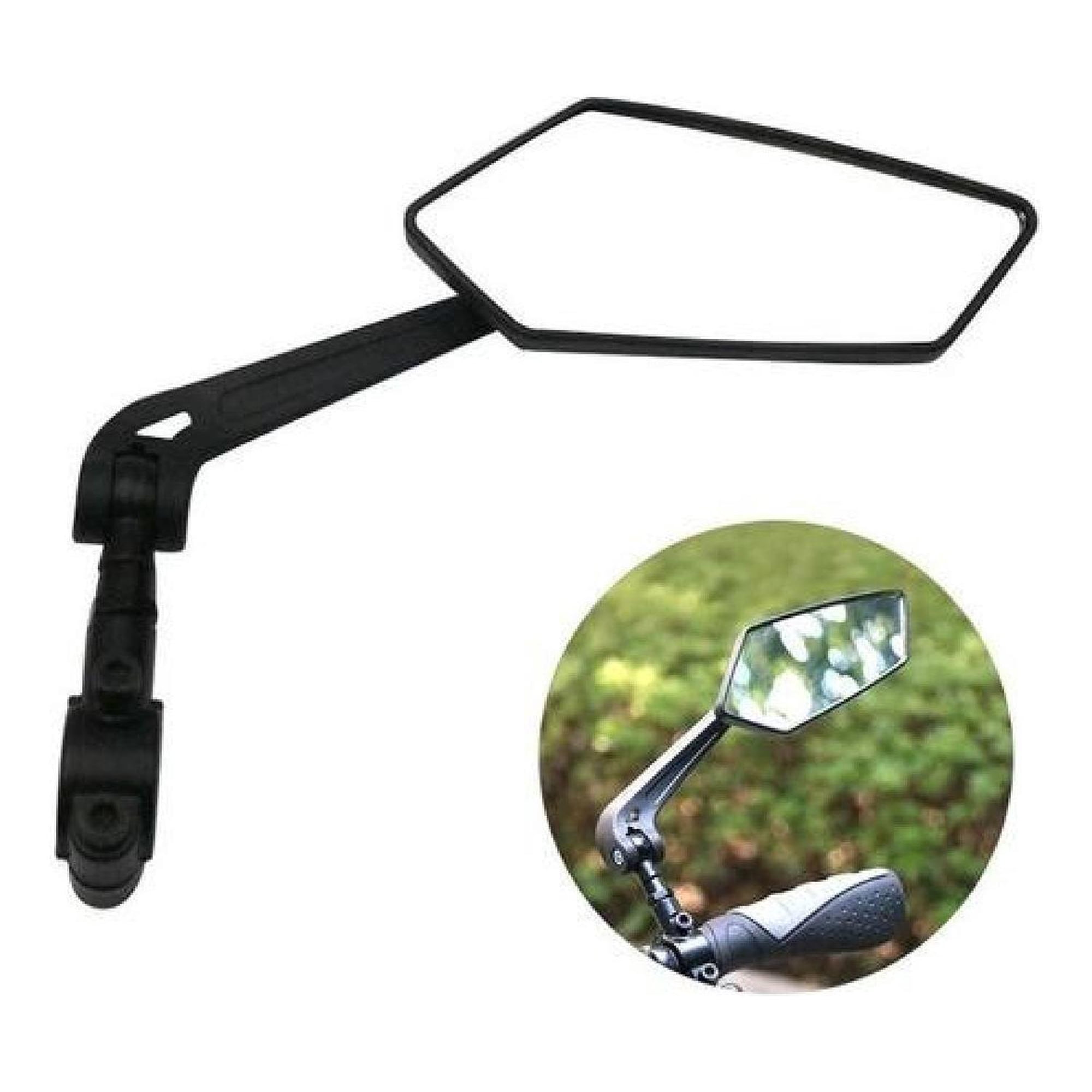 Riderace - Par De Espejos Retrovisores De Bicicleta, Moto Eléctrica