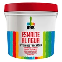 Esmalte Al Agua Blanco 1 Gl  Iris