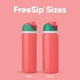 thumbnail image 2 of Botella de agua Owala FreeSip de acero inoxidable con aislamiento de 700 ml, 2 of 3
