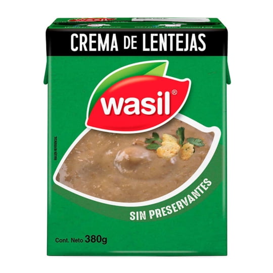 Crema De Lentejas Caja 380 g Wasil