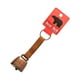 thumbnail image 1 of Campana De Oso Con Llavero, Campana De Vaca Colgante Para Montañismo, Viajes Al Aire Libre, Café, Bronce Rojo, 1 of 3