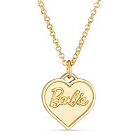 Barbie Chunky Heart Collar - Oro
