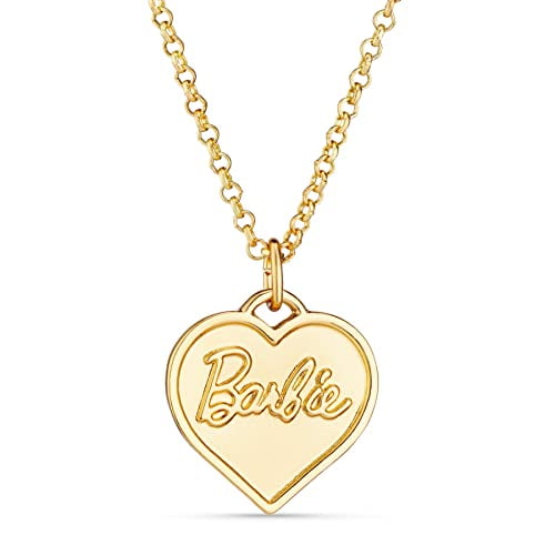 Barbie Chunky Heart Collar - Oro