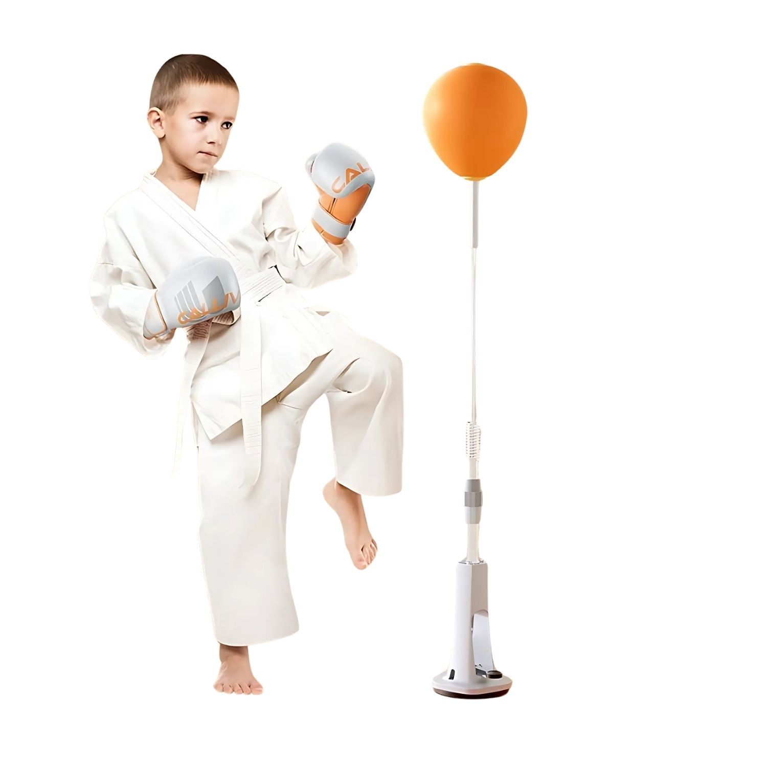 Crusec - Pelota De Boxeo Con Base Ajustable Entrenamiento Para Niños