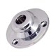 thumbnail image 2 of Tapa De La Cabeza De La Cubierta Del Zócalo De La Placa Del Conector Roscado De Metal Redondo Para El Bajo De La Guitarra De Plata, 2 of 3