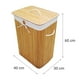 thumbnail image 5 of Canasto para ropa bambú, 5 of 12
