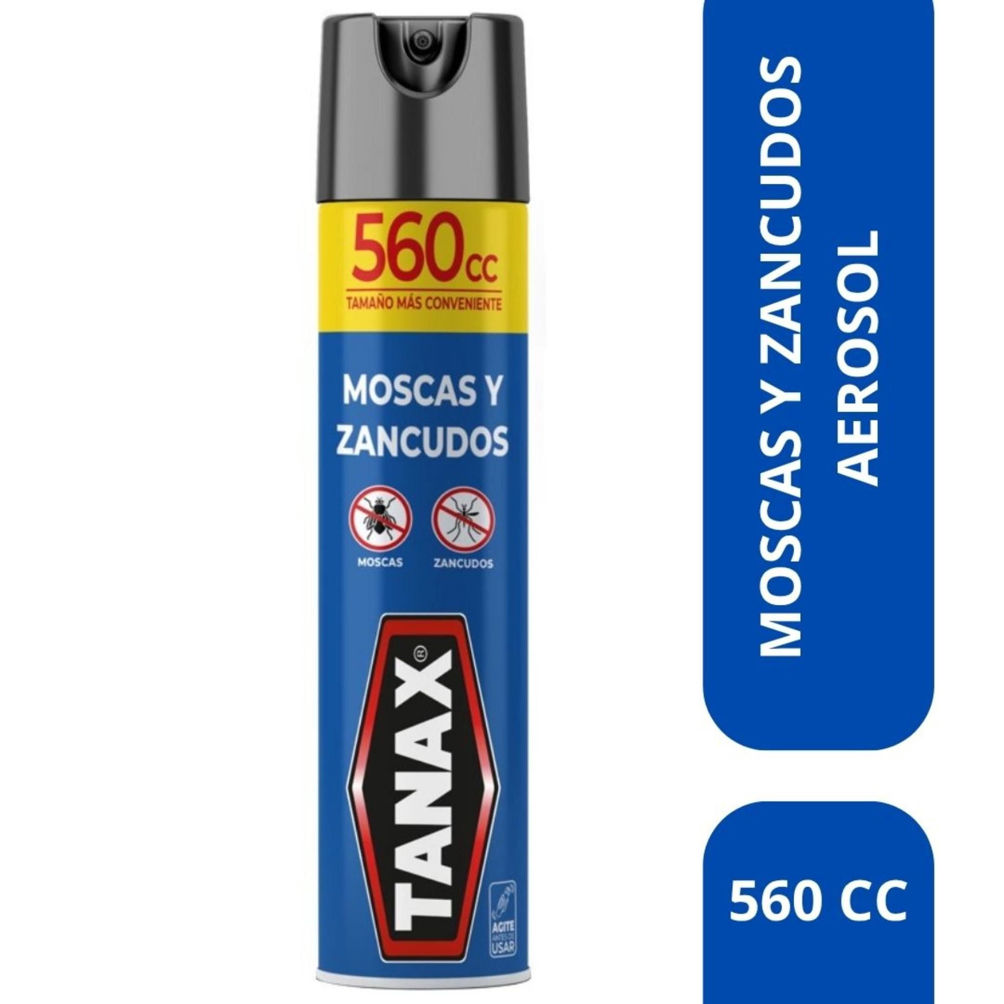 Insecticida Aerosol Mata Moscas Y Zancudos 560 ml Tanax