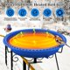 thumbnail image 3 of Baño para Pájaros Lovppy 100W Calentado Azul para Barandilla de Terraza, 3 of 7
