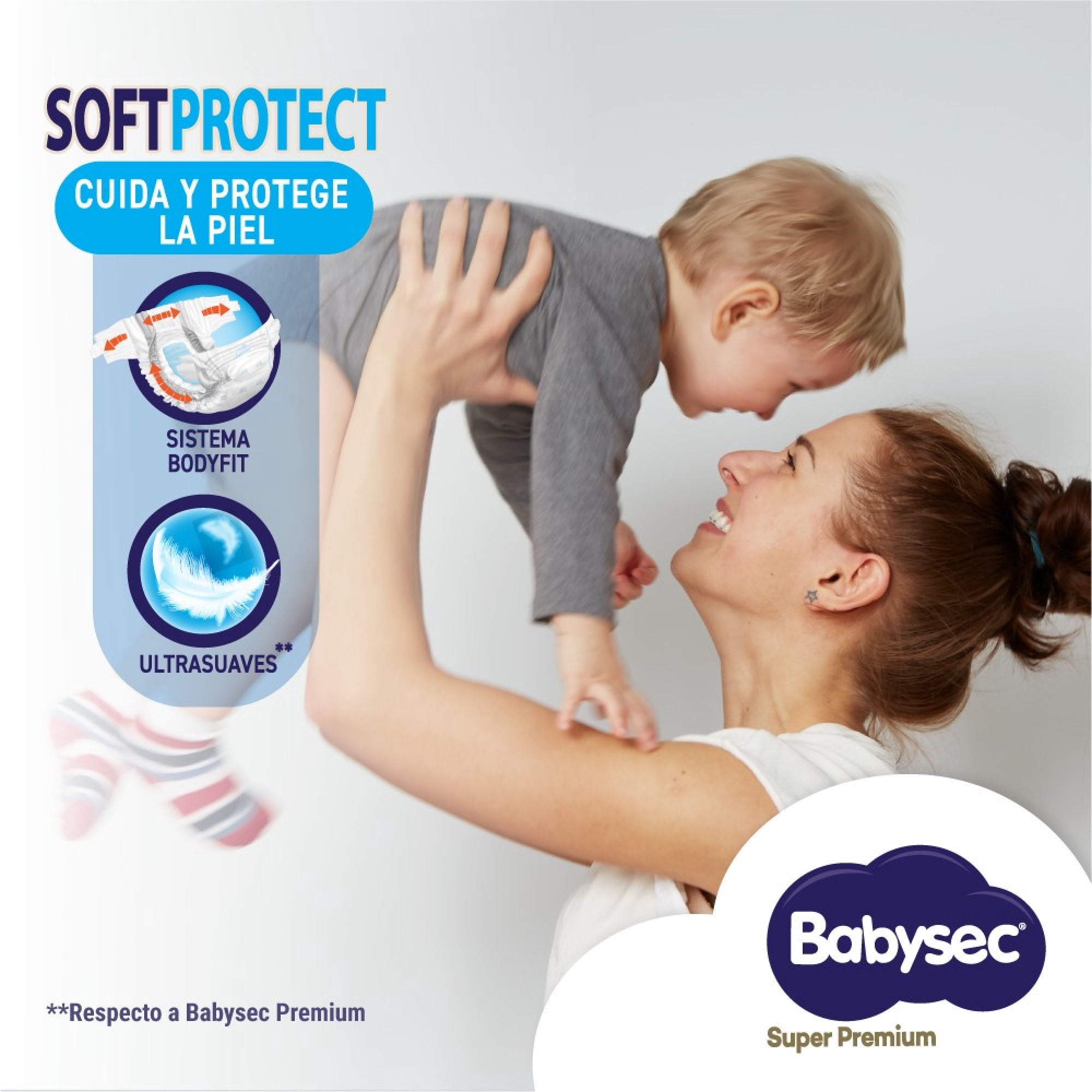 Pañales de Bebé Babysec Super Premium XXG, 68 Un | Lider
