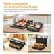 thumbnail image 3 of Panini Press Grill Aigostar 1000W Sandwichera de cerámica, 3 of 8