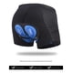 thumbnail image 3 of Calza De Ciclismo Interior Gel, Short Ropa Acolchada Azul Poliéster Xl, 3 of 9