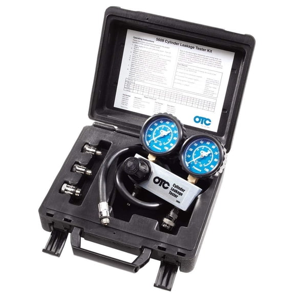 Kit de comprobador de fugas de cilindros OTC 5609 con adaptadores y funda