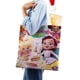 thumbnail image 4 of Butterbean's Cafe Bolso de tela con estampado de lienzo para mujer, bolsa de compras reutilizable y estética, con cremallera interior, regalo para mujer,40*45cm., 4 of 6