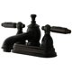 thumbnail image 1 of Grifo de baño Kingston Brass KS7005GL de 4" tipo centerset, bronce aceitado, 1 of 5