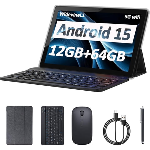 Tablet Cupeisi Android 15 10.1 12Gb Ram 64Gb Rom 1Tb