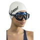 thumbnail image 3 of Gafas de natación Cressi Planet Blue Metal con lentes transparentes para adultos, 3 of 4