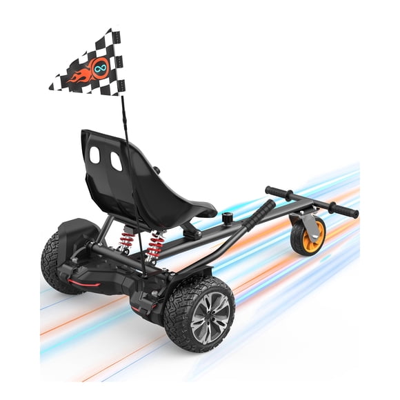 Patinete de equilibrio Go Kart Attachment Gyroor K2 para niños y adultos