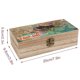 thumbnail image 2 of Chica de Pelea Invencible Caja Organizadora de Madera Rústica - Caja Decorativa Multifuncional para Escritorio, Hogar, Oficina, Joyas y Manualidades, 2 of 6