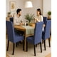 thumbnail image 1 of Juego De 6 Fundas Para Sillas De Comedor Ajustables Texturizadas, 1 of 6