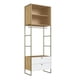 thumbnail image 1 of Closet Infinity 2 Cajones, Colgador 2 cajones abiertos Savana Blanco, 1 of 2