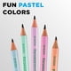 thumbnail image 4 of Lápices Ticonderoga pastel suaves #2, paquete de 10, 4 of 6