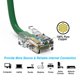 thumbnail image 4 of Cable Ethernet FireFold Cat6 30 m 550 MHz UTP verde, 4 of 4