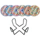 thumbnail image 2 of 6 Piezas De Posavasos De Pintura DIY De Mandala Con Soporte Para Escritorio De Adolescentes A, 2 of 2