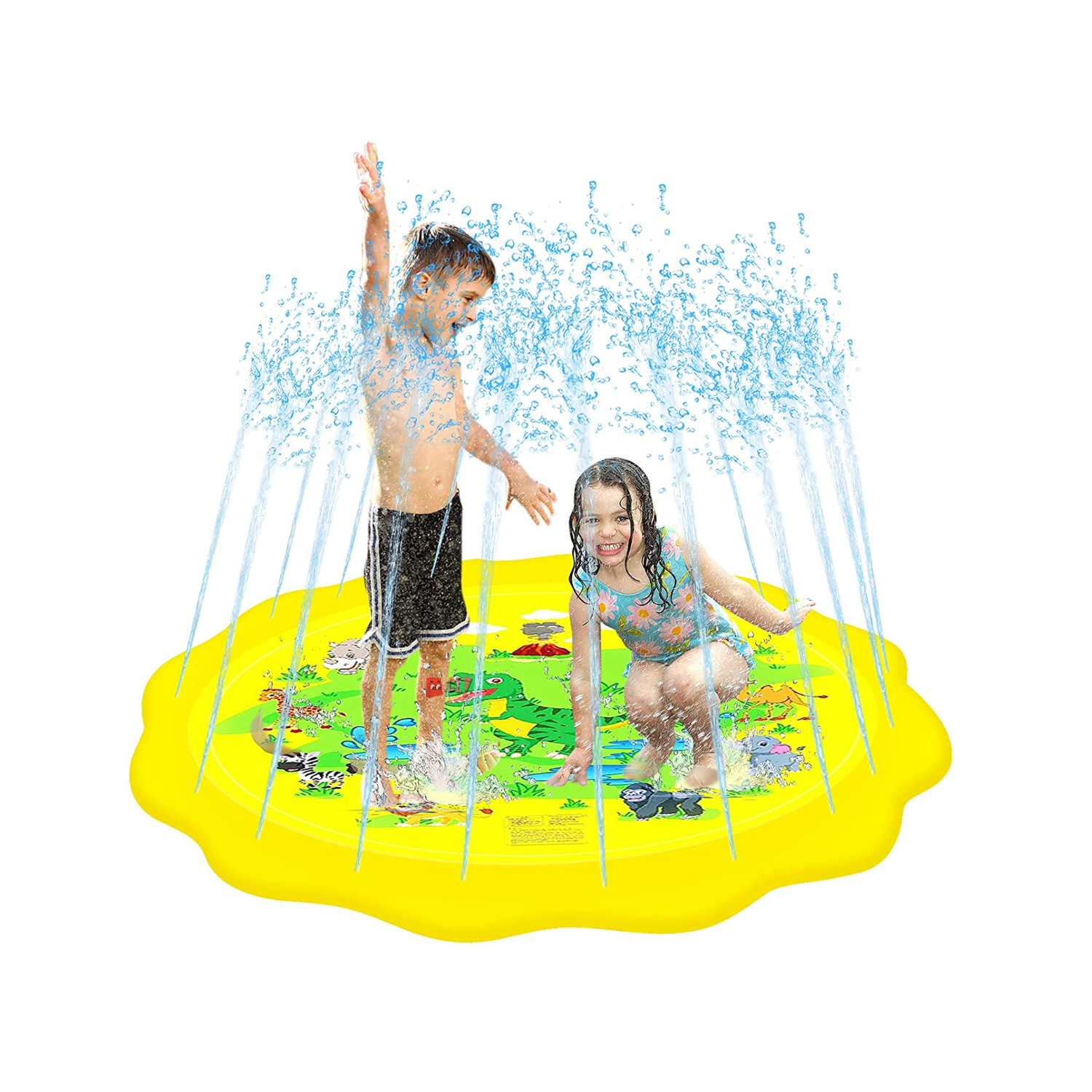 Puntostore - Alfombra Piscina Chorros De Agua 170Cms Dino - Ps