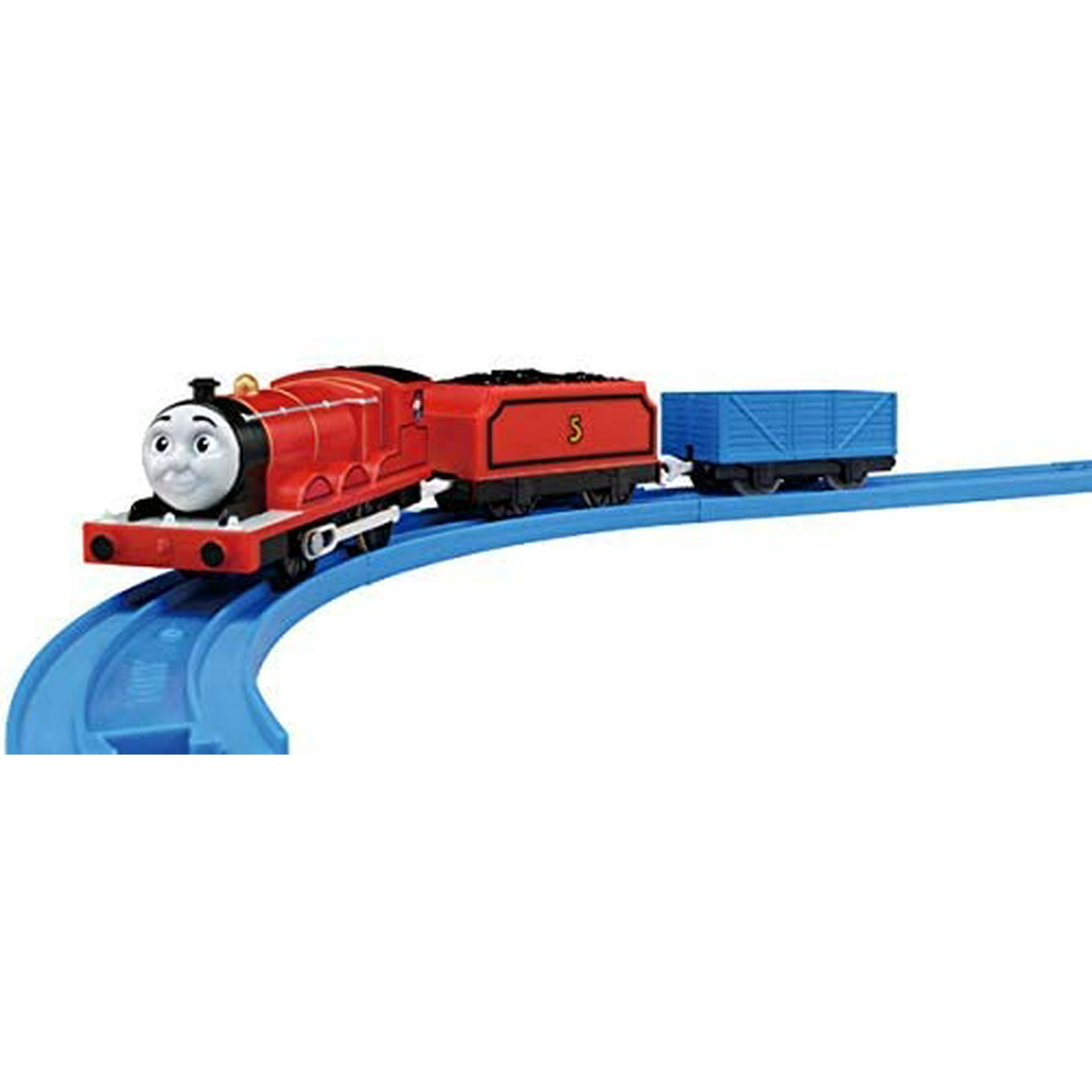 タカラトミー(takara Tomy) - Toy Train Plarail Thomas Ot-03 Talking James Con Cuestionario En Inglés