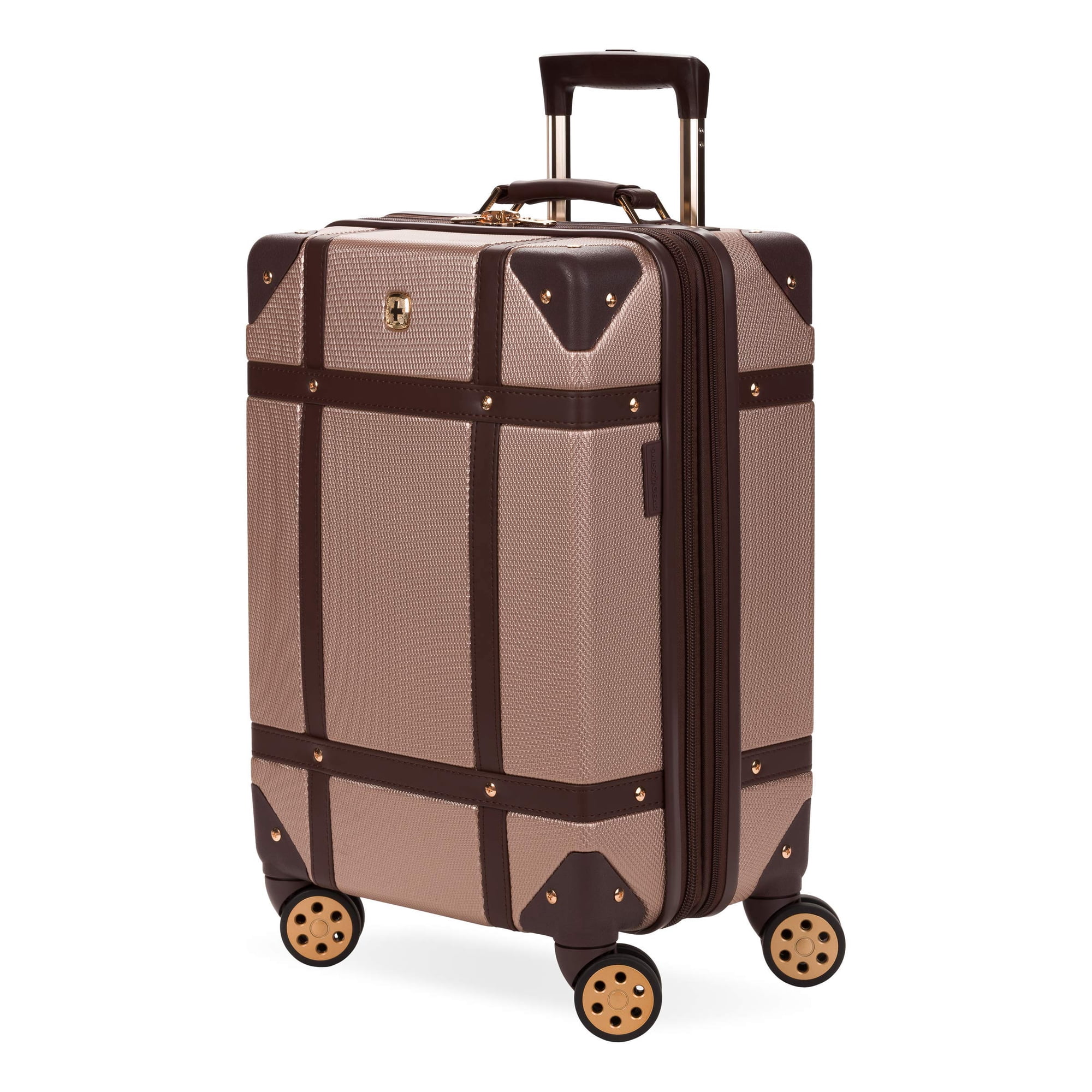 Baúl Rígido Luggage Swissgear 7739 Con Tapa Giratoria, 19 Pulgadas, Rubor