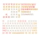 thumbnail image 2 of 131 Teclas PBT Keycaps Macaron Theme XDA Profile Para Cherry MX Switch, 2 of 5