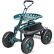 thumbnail image 1 of Silla de trabajo rodante con ruedas VEVOR para carrito de jardín, color verde, 1 of 9