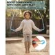 thumbnail image 2 of Cuerda para saltar YUEDONG UltraSoft con cuentas de TPE antienredos, 2 of 3