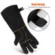 thumbnail image 4 of Guantes de soldadura LeaSeek resistentes al calor y al fuego para MIG/TIG, 4 of 7