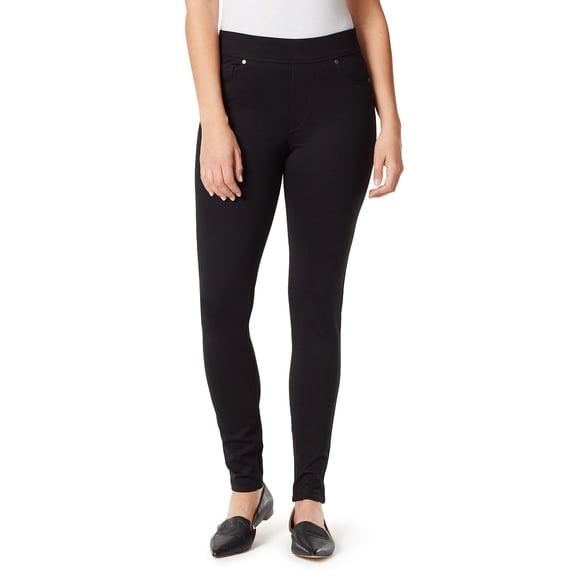 Pantalones Avery Slim de Gloria Vanderbilt para Mujer, de Tiro Alto y Ajuste Slim con Cintura Elástica