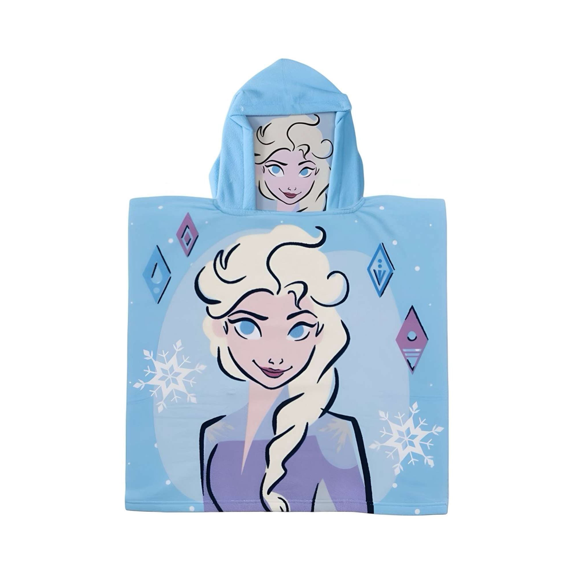 Mashini - Toalla Capucha Playa O Piscina Niño Niña Frozen