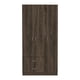thumbnail image 4 of Closet 3 Puertas 2 Cajones 180x90x47 Cm Café Oscuro Y Blanco, 4 of 8